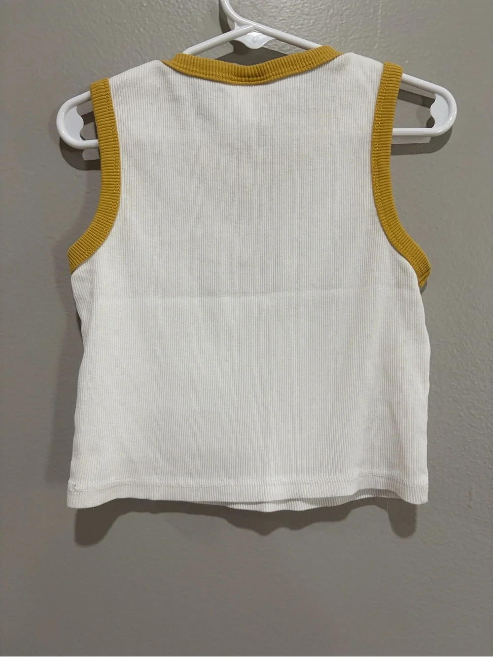 Zara ribbed white